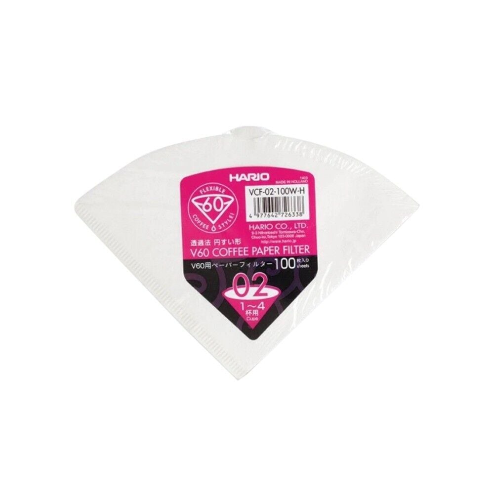 Hario V60 02 Dripper Filtresi “100 Adet”