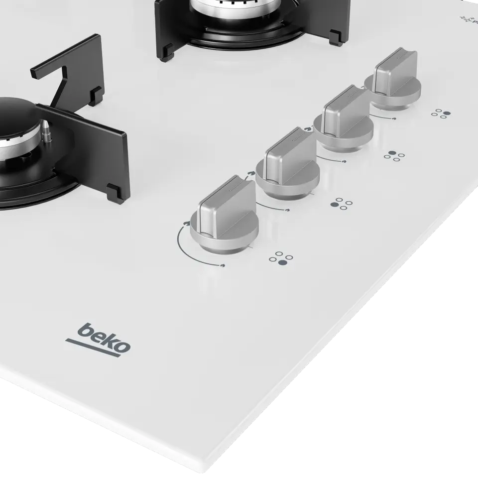BEKO BOCD T 6510 EB Beyond Serisi Gazlı Cam Tablalı Ocak