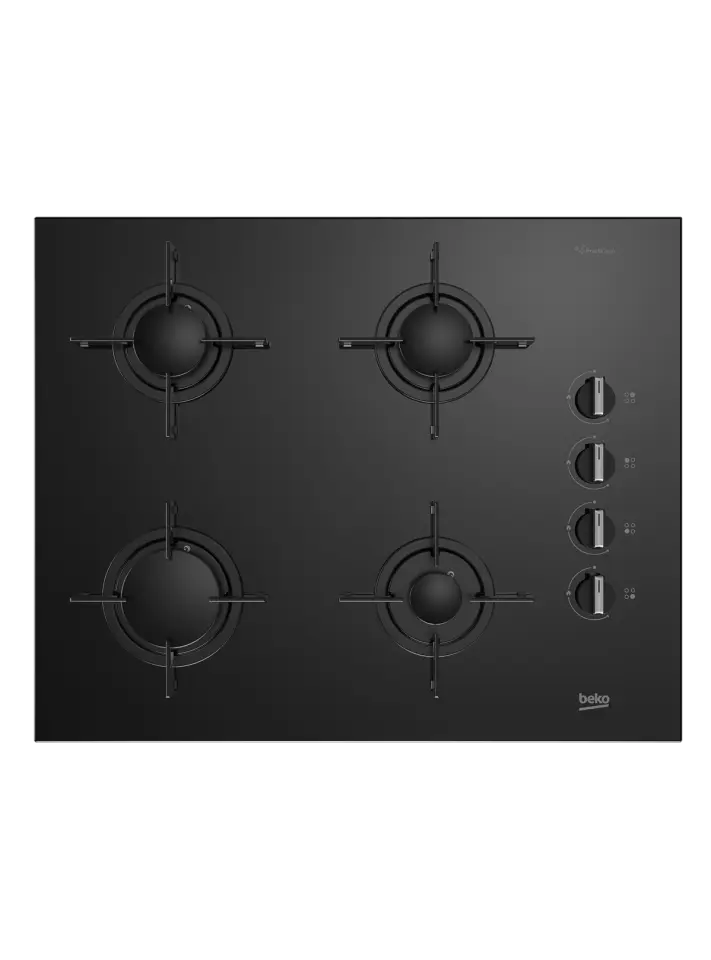 BEKO BOCD T 6510 ES Beyond Serisi Gazlı Cam Tablalı Ocak