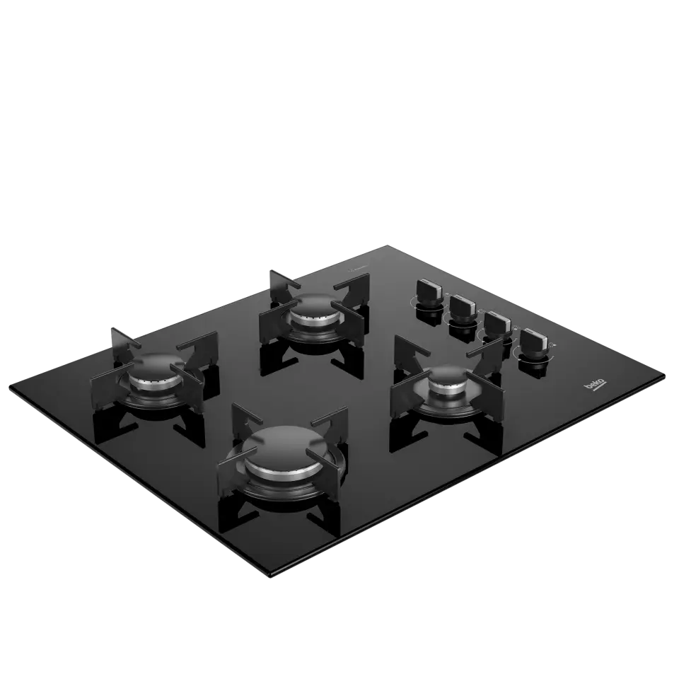 BEKO BOCD T 6510 ES Beyond Serisi Gazlı Cam Tablalı Ocak