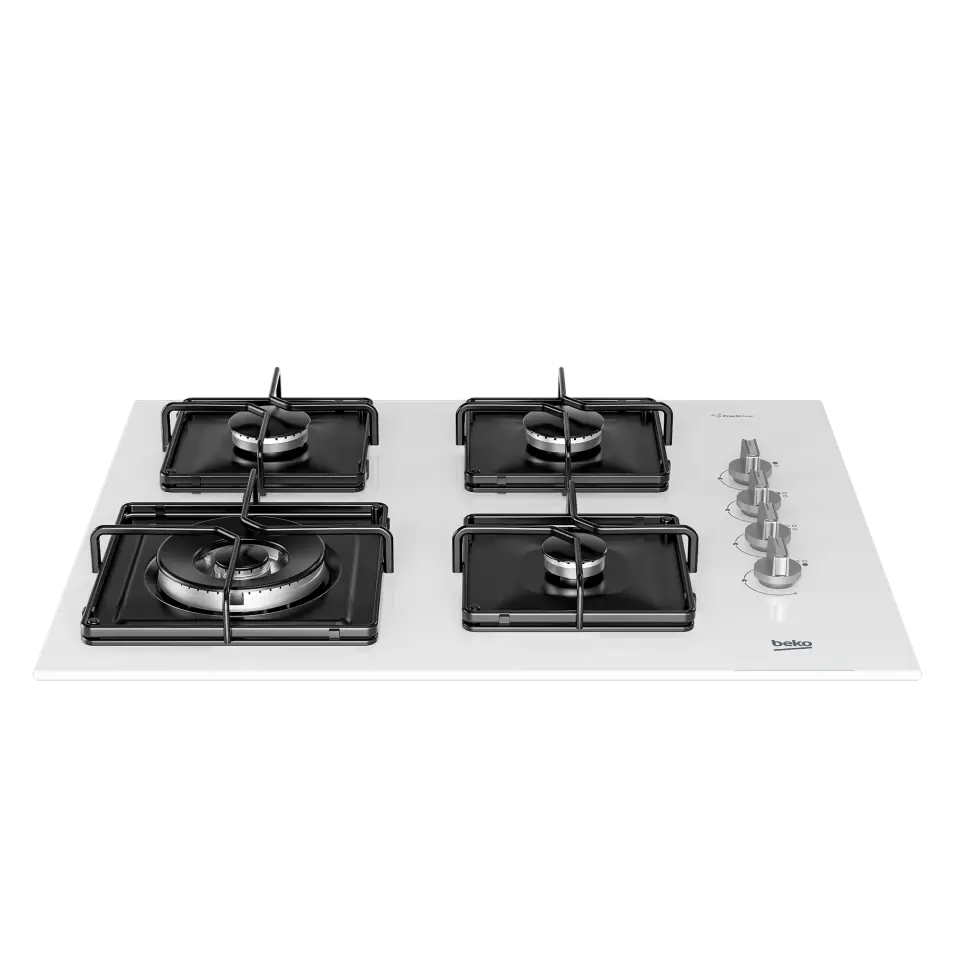 BEKO BOCD K 6510 EWB Gazlı Cam Tablalı Ocak