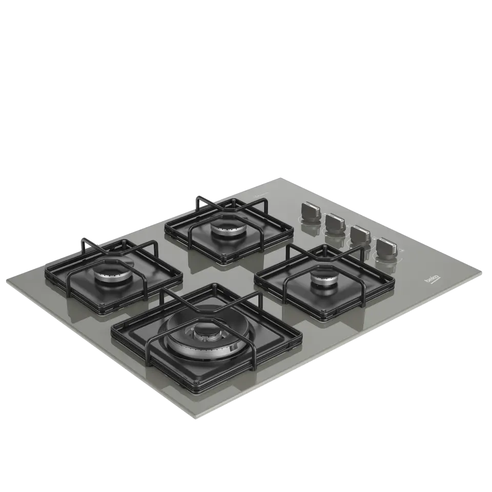 BEKO BOCD K 6510 EWG Gazlı Cam Tablalı Ocak