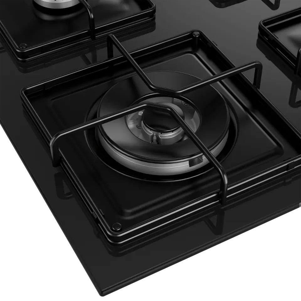 BEKO BOCD K 6510 EWS Gazlı Cam Tablalı Ocak