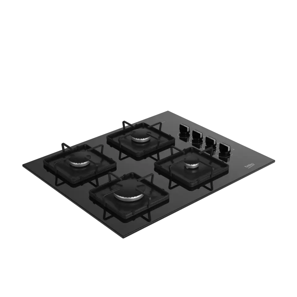 BEKO BOCD K 6510 ES Gazlı Cam Tablalı Ocak