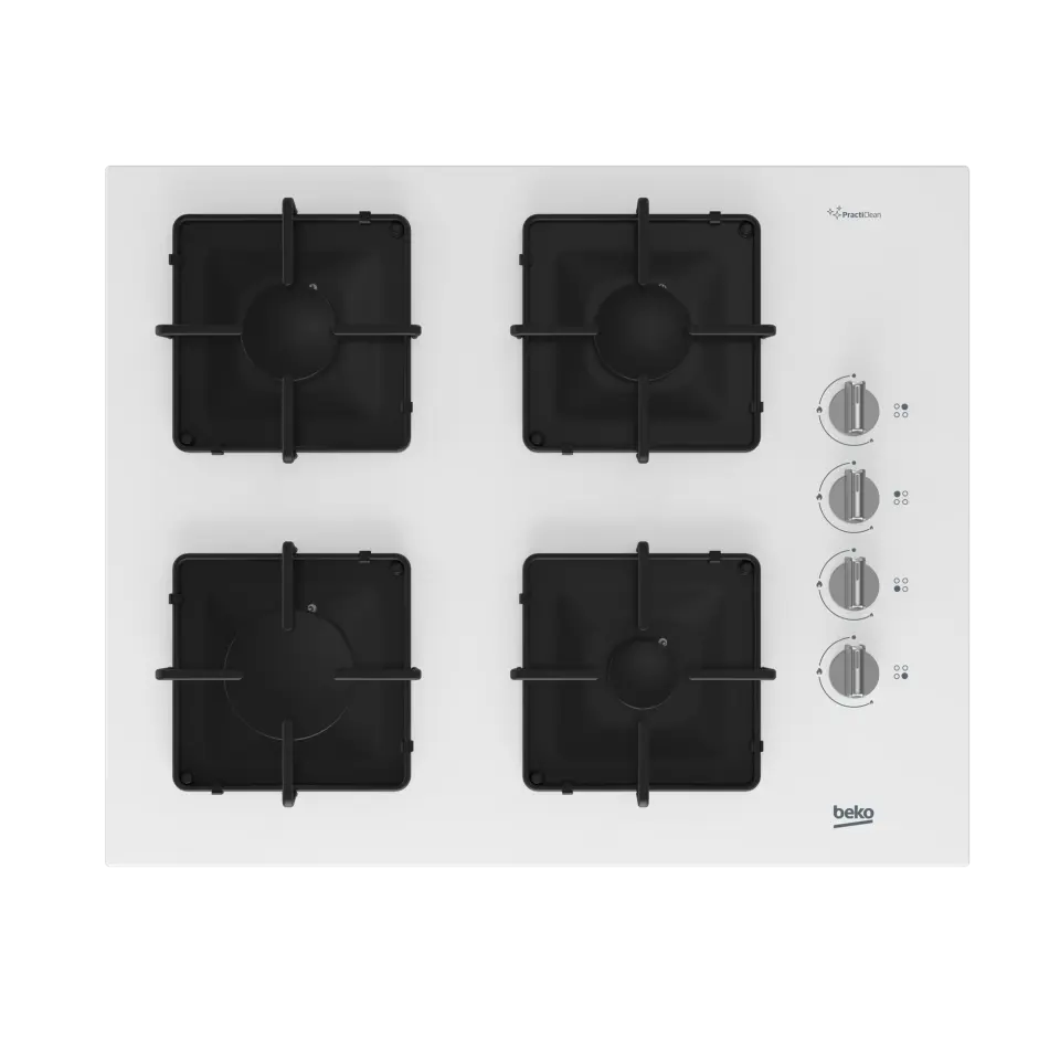 BEKO BOCD K 6510 EB Gazlı Cam Tablalı Ocak