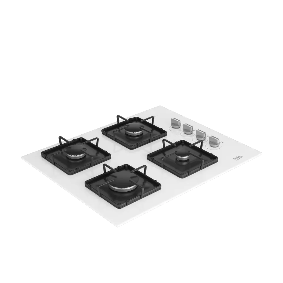 BEKO BOCD K 6510 EB Gazlı Cam Tablalı Ocak