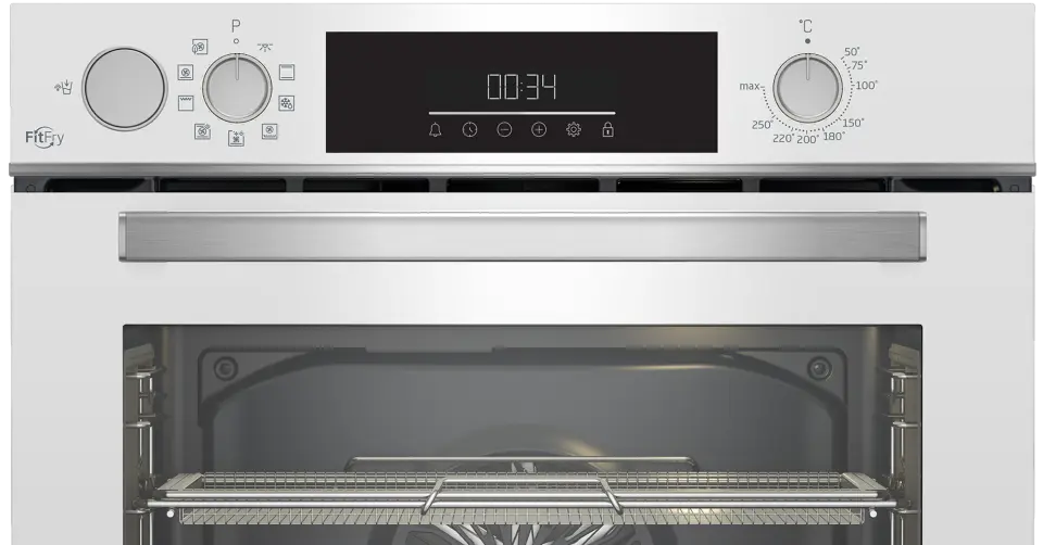 BEKO BFC 631 B Beyond Serisi Ankastre FitFry Fırın FitFry Buhar Destekli Fırın