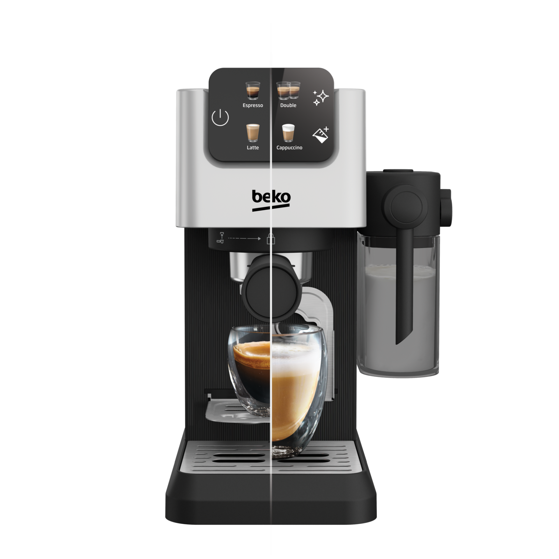 Beko Beko CEP 5304 X CaffeExperto® Yarı Otomatik Yarı Otomatik Espresso Makinesi