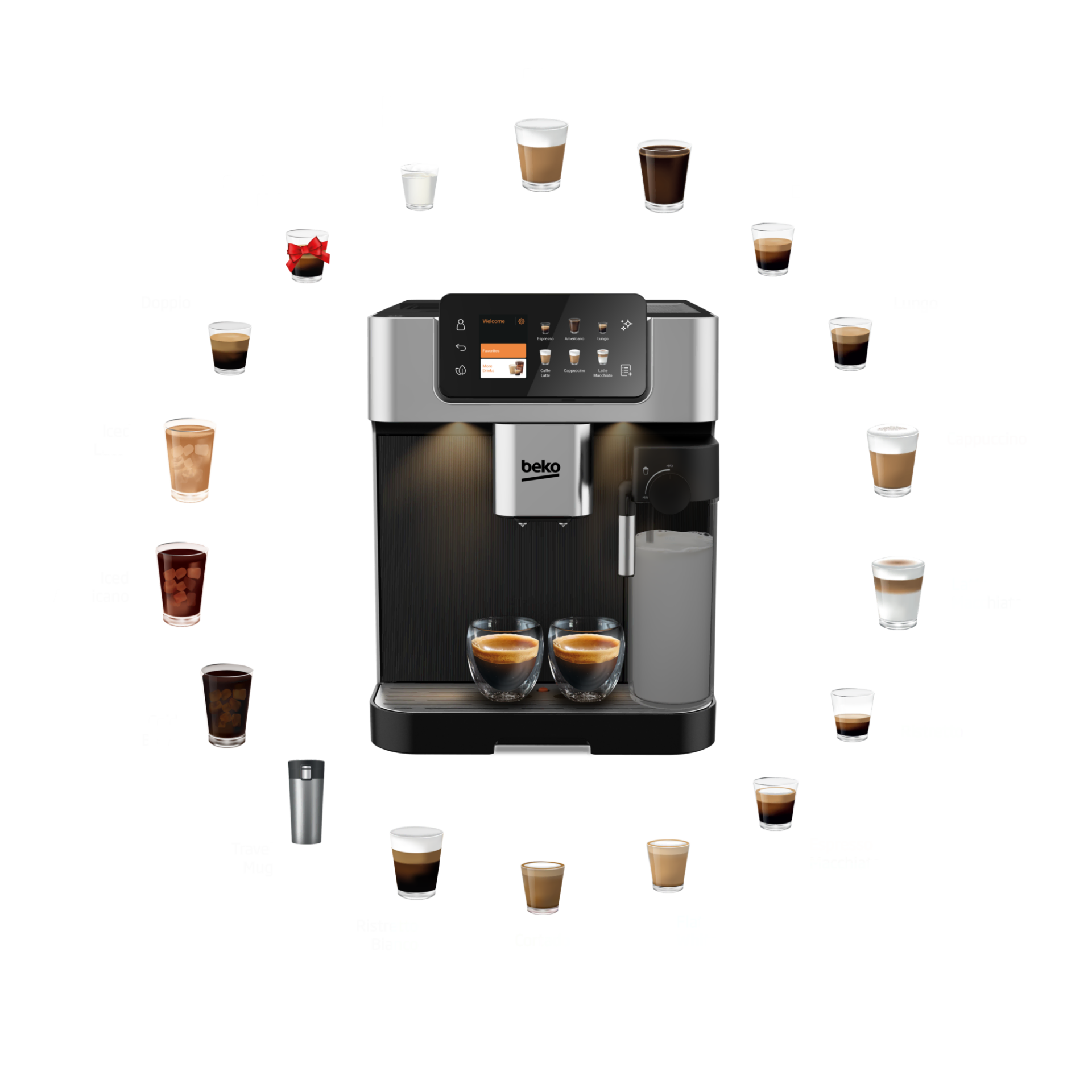 Beko Beko CEG 7348 X CaffeExperto® Tam Otomatik Espresso Makinesi