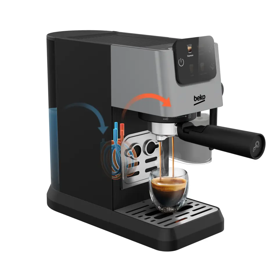 BEKO CEP 6464 X  CaffeExperto® Kapsüllü Yarı Otomatik Espresso Makinesi