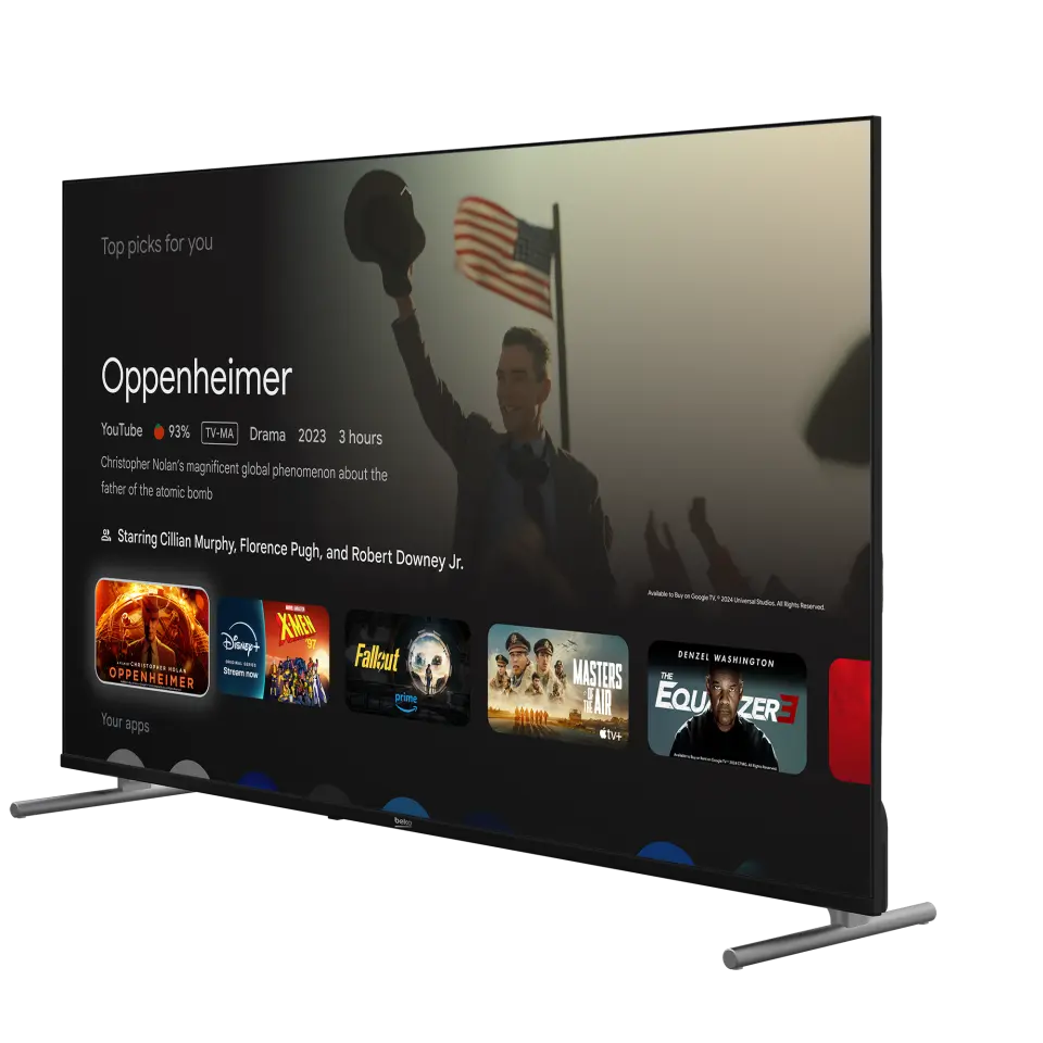 BEKO Crystal 7 65'' 4K UHD Google TV - B 765 C Smart TV