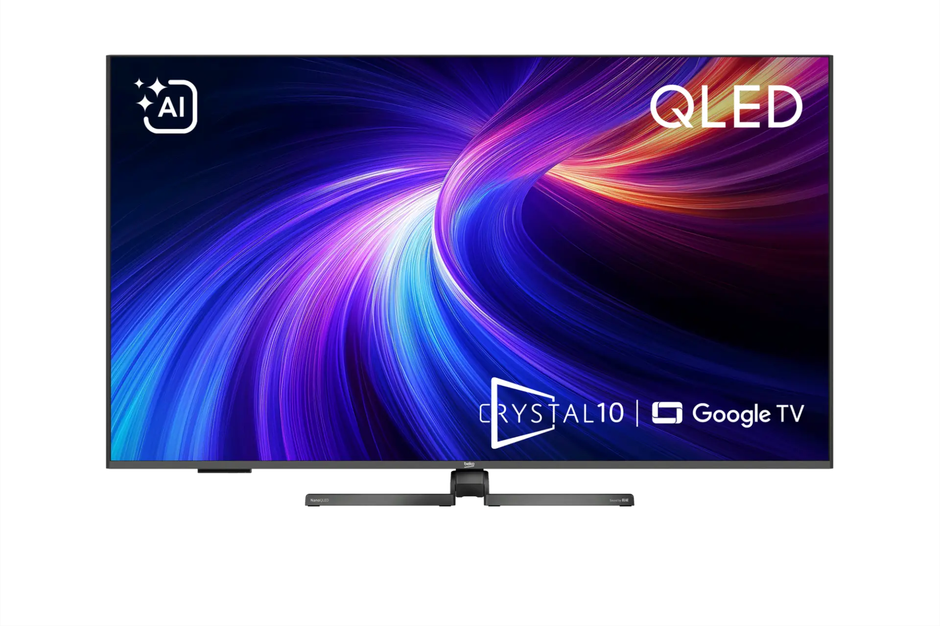 BEKO Crystal 10 AI QLED 120 Hz 55'' 4K UHD Google TV - B 1055 C AI Smart TV
