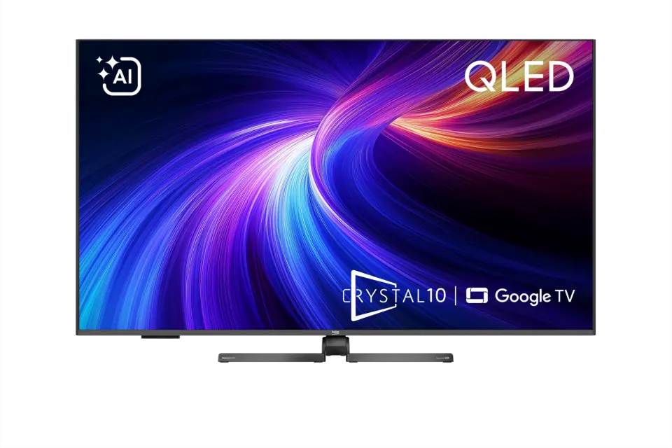 BEKO Crystal 10 AI QLED 120 Hz 55'' 4K UHD Google TV - B 1055 C AI Smart TV