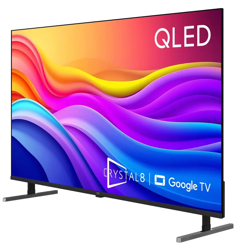 BEKO Crystal 8 QLED 55'' 4K UHD Google TV - B 855 C Smart TV
