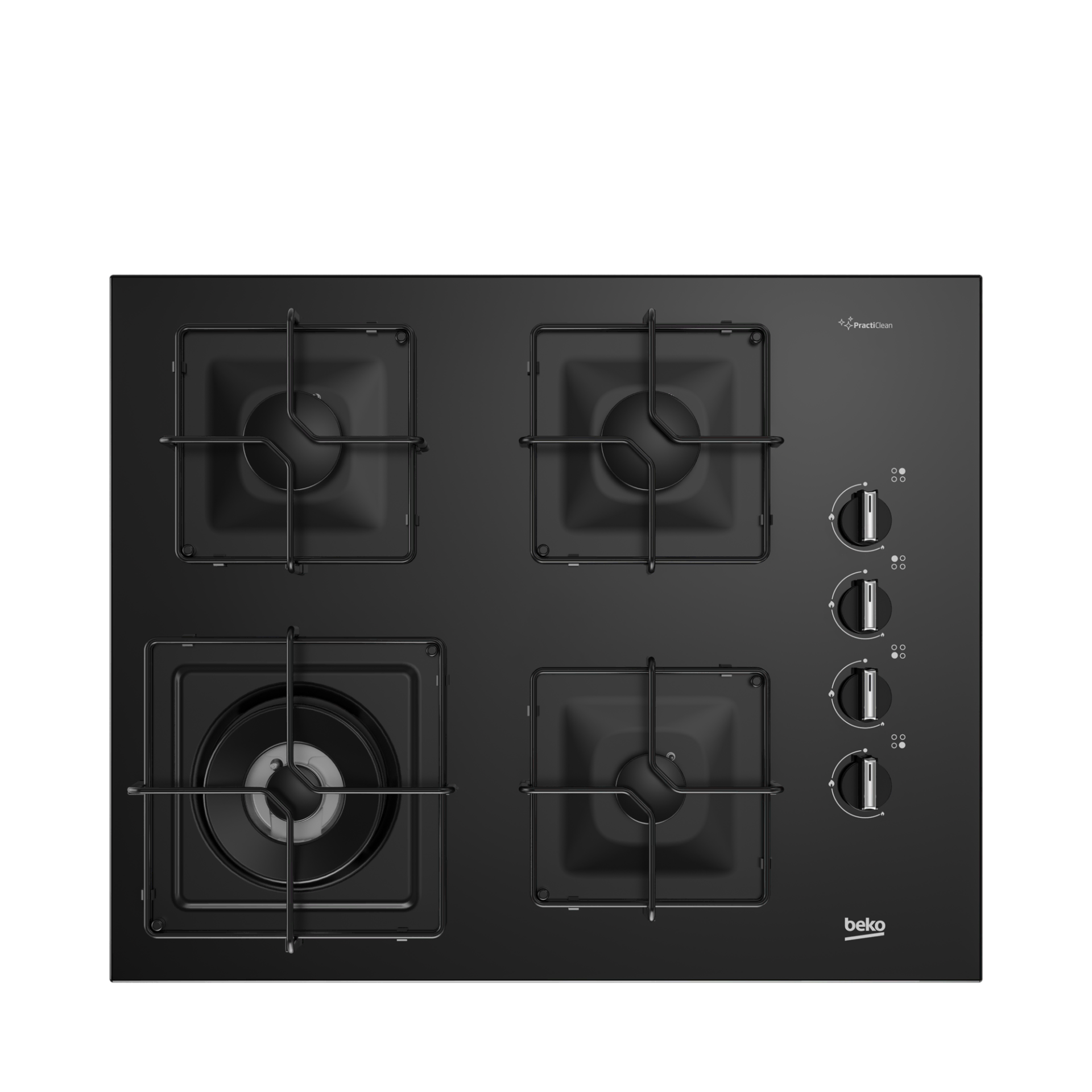 Beko Beko BOCD K 6510 EWS Gazlı Cam Tablalı Ocak