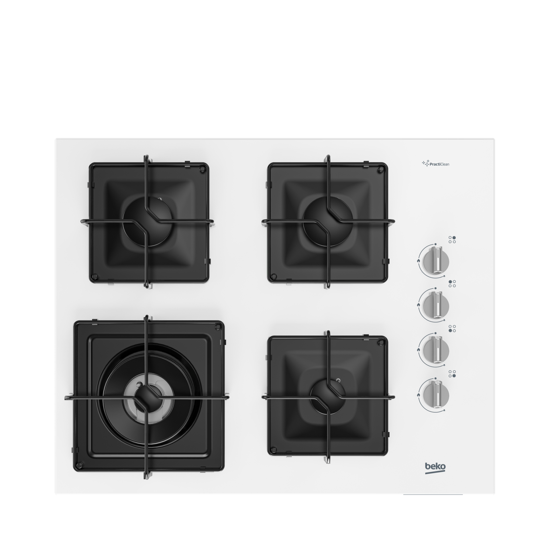Beko Beko BOCD K 6510 EWB Gazlı Cam Tablalı Ocak