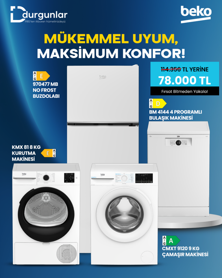 4'lü Beyaz Çeyiz Seti