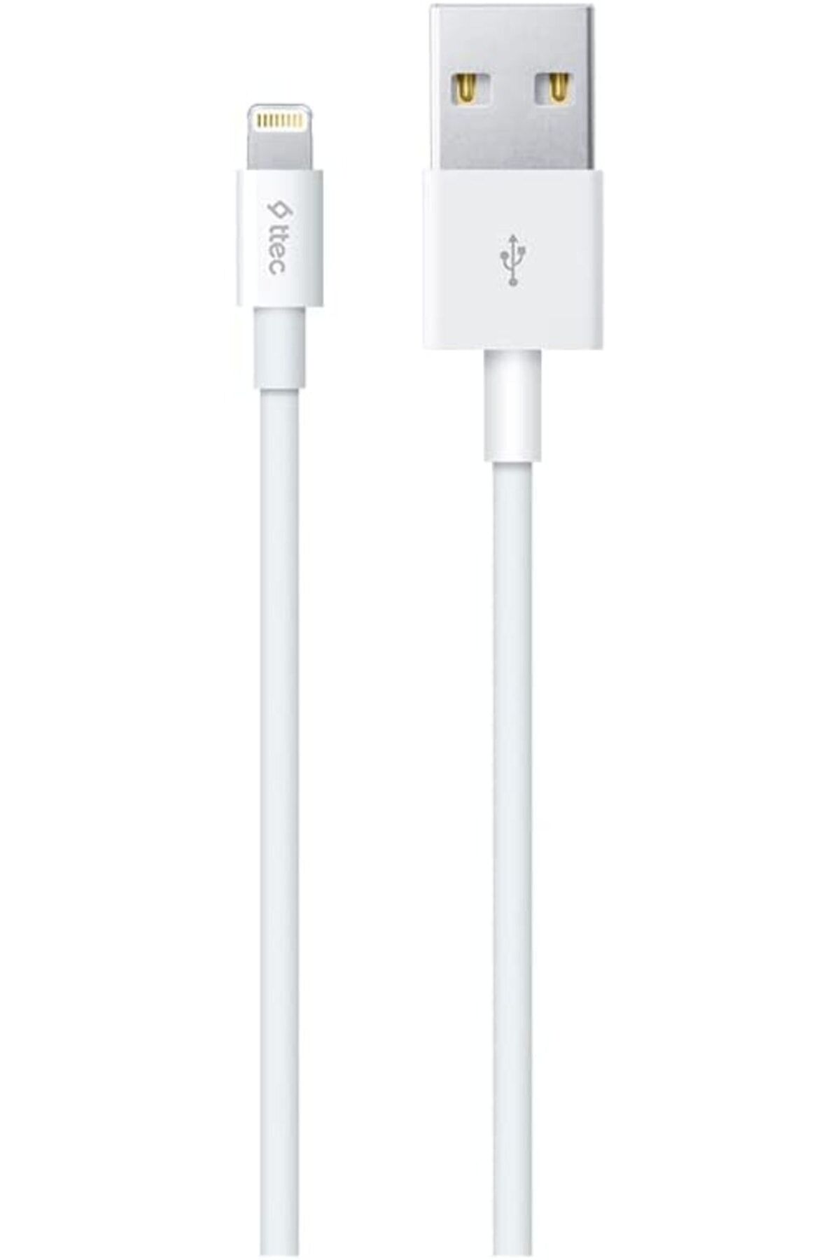 Ttec Lightning 100cm Şarj Kablosu- Beyaz (2dk7508b)