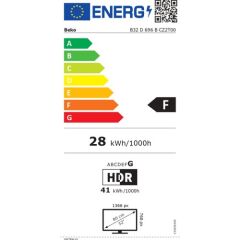 Beko B32 D 696 B 32” 80 Ekran Uydu Alıcılı Hd Ready Smart Tv