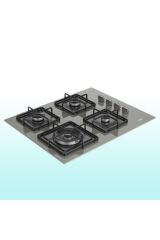 Beko Bocd K 6510 Ewg Cam Ankastre Gri Doğalgazlı Ocak
