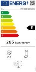Beko 670475 EB Kombi No Frost Buzdolabı