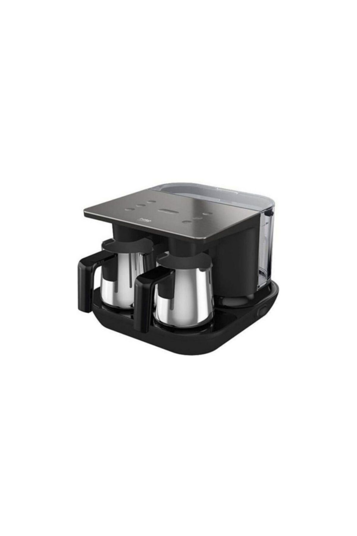 Beko Tkm 8961 A Keyf Antrasit Çelik İkili Türk Kahve Makinesi