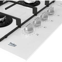 Beko BOCD D 6511 EKB Gazlı Cam Tablalı Ocak